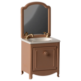 Maileg Sink dresser, Mouse - Dark Powder