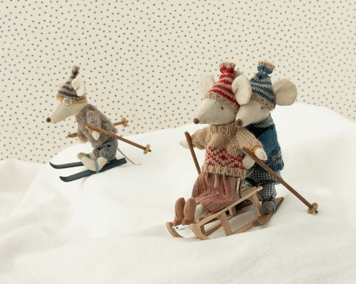 Maileg Sled, Mouse