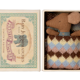 Sleepy Wakey Mouse in Matchbox - Blue | Maileg UK