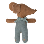 Sleepy Wakey Mouse in Matchbox - Blue | Maileg UK