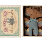 Sleepy Wakey Mouse in Matchbox - Blue | Maileg UK