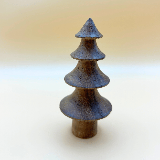 Small Turned Tree - Fluted