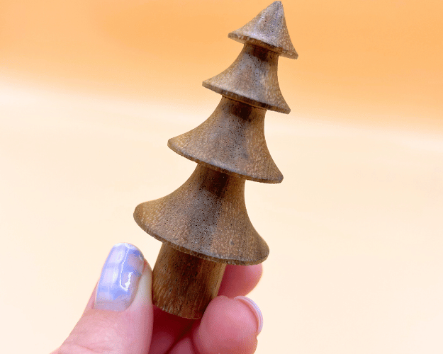 Small Turned Tree - Fluted