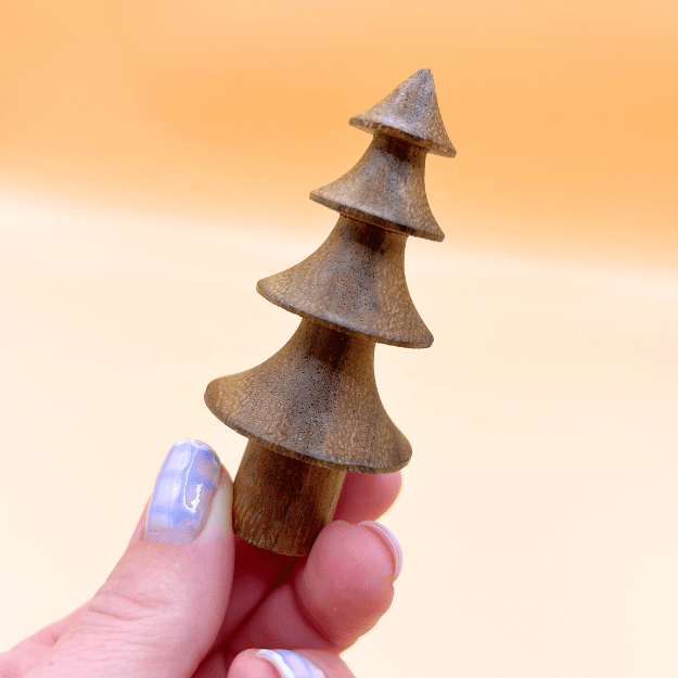 Small Turned Tree - Fluted