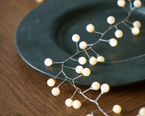 Snowberry String Lights in White | Fairy Lights