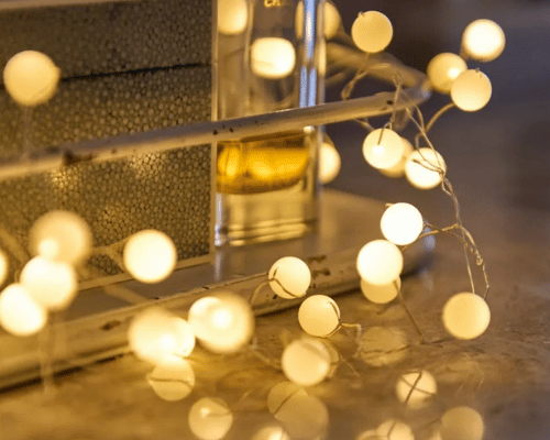 Snowberry String Lights in White | Fairy Lights
