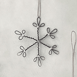 Wire Snowflake Small