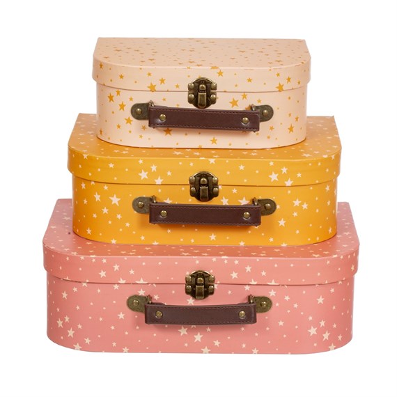 Little Stars Suitcases set of 3