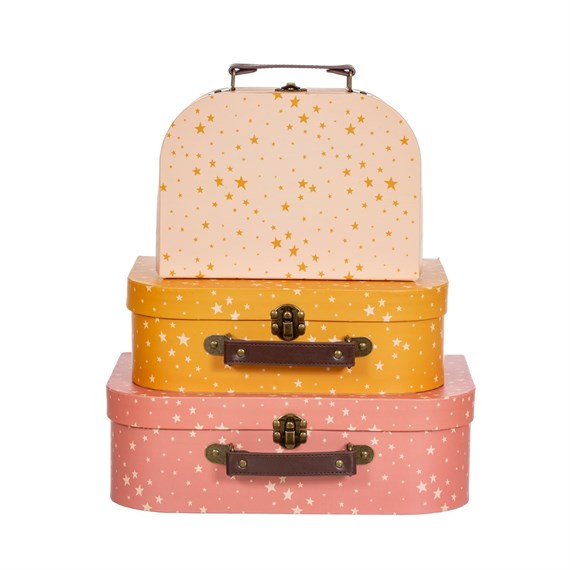 Little Stars Suitcases set of 3