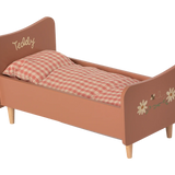 Wooden Bed, Teddy Mom - Rose
