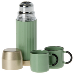 Maileg Thermos and cups - Mint | Dollhouse Miniatures