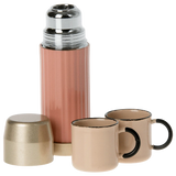 Maileg Miniature Pink Thermos and Cups | Collectable Dollhouse Miniatures