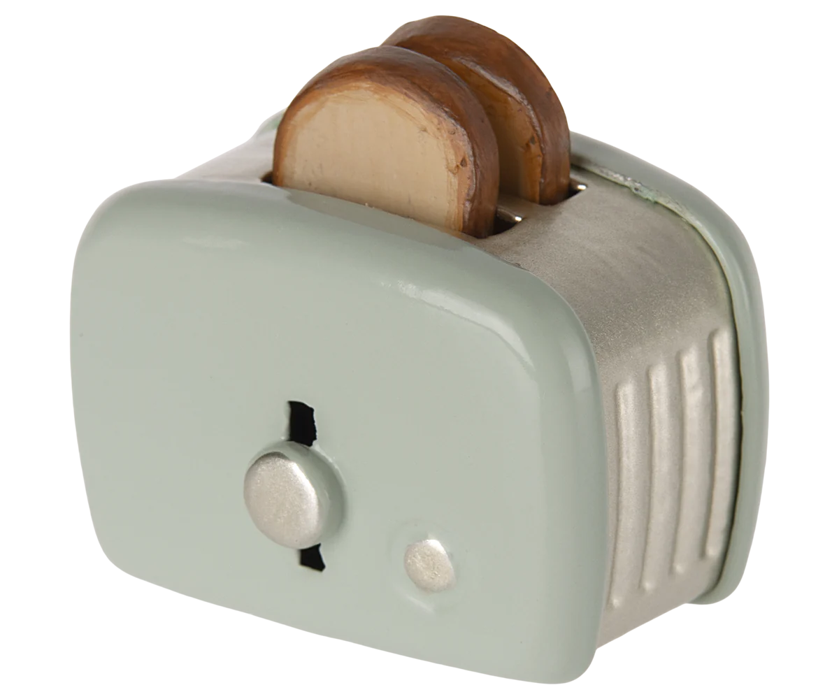 Maileg Miniature Toaster in Mint | Collectable Dollhouse Miniatures