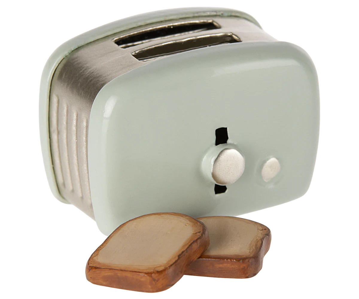 Maileg Miniature Toaster in Mint | Collectable Dollhouse Miniatures