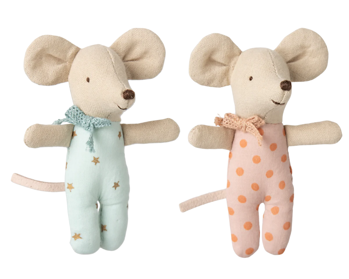 Twins, Baby Mice in Matchbox | Maileg UK