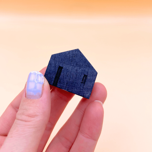 Wooden House - Black